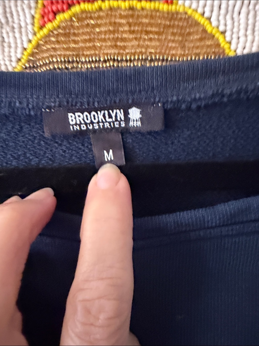 “BROOKLYN INDUSTRIES” Gorgeous Cotton Sweatshirt - Picture 2 of 6